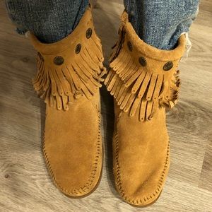 Minnetonka ankle bootie